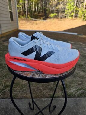 New Balance FuelCell SuperComp Trainer v3 MRCXY4 White Sneaker M Sz 10 W 11.5 D